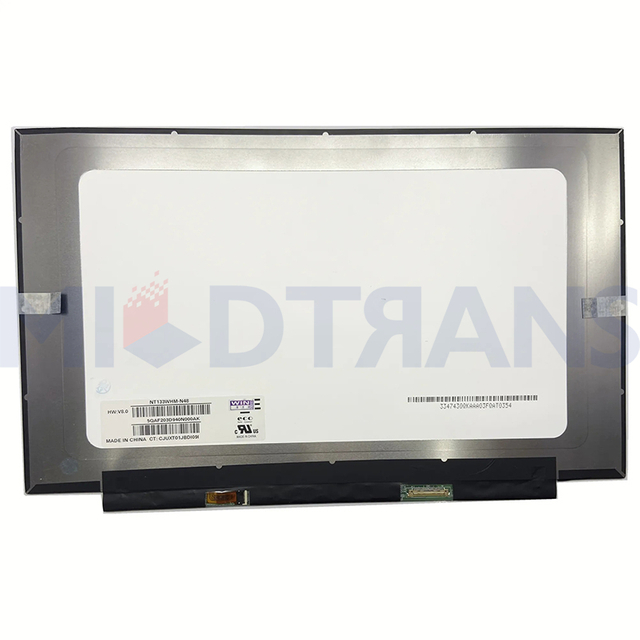 AA133WHM010 NT133WHM-N48 HW: V8.0 13.3 pulgadas LCD Pantalla portátil EDP 30pins Slim 60Hz