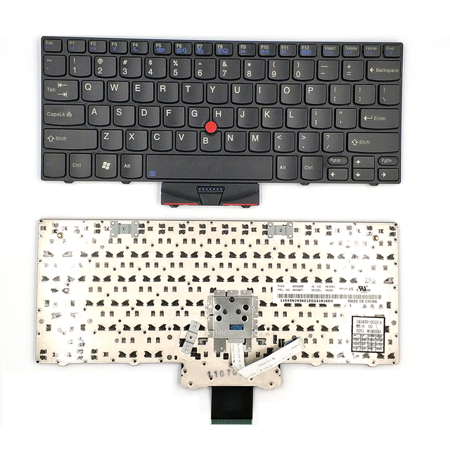 Teclado para computadora portátil Diseño en inglés de EE. UU. Para IBM Lenovo Thinkpad X120E