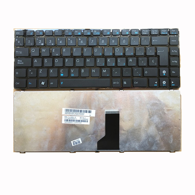 Nuevo diseño español para ASUS A43 X43U K42 A42J X42J K43t X84L X84H sin marco SP teclado portátil
