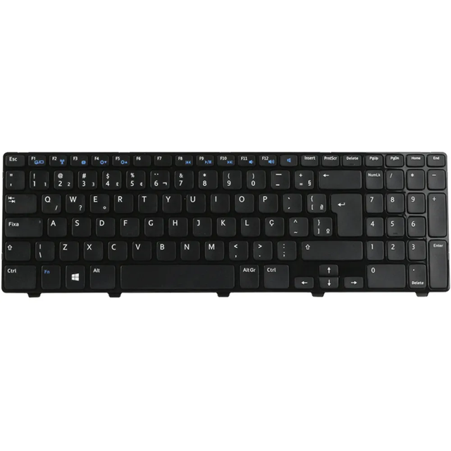 BR Brazil Layout Laptop Keyboard para Dell 15R 3521 Nuevo