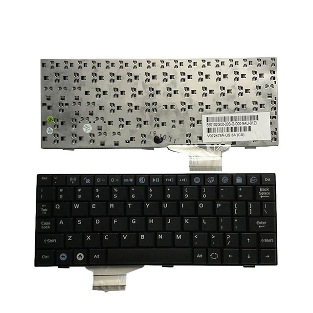 Teclado de computadora portátil en inglés para ASUS EPC700 Diseño de EE. UU.