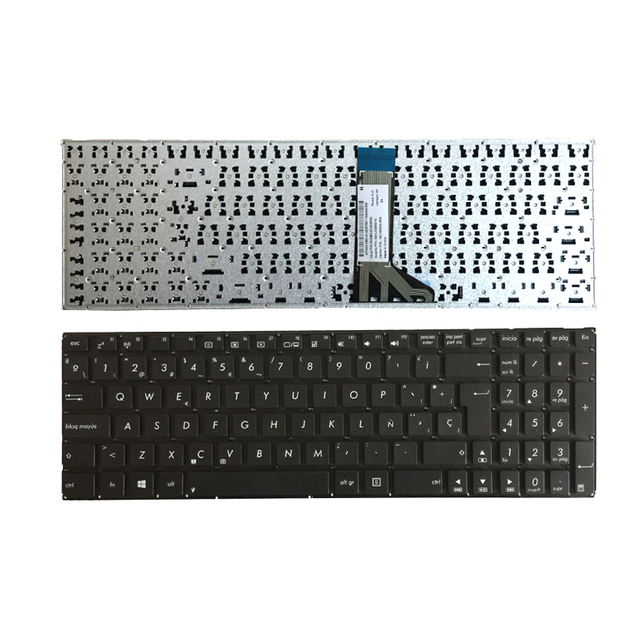 Teclado español para ASUS X551 X551M X551MA X551MAV F550 F550V X551C X551CA A555 A555L X555 K555 K555L SP teclado de ordenador portátil