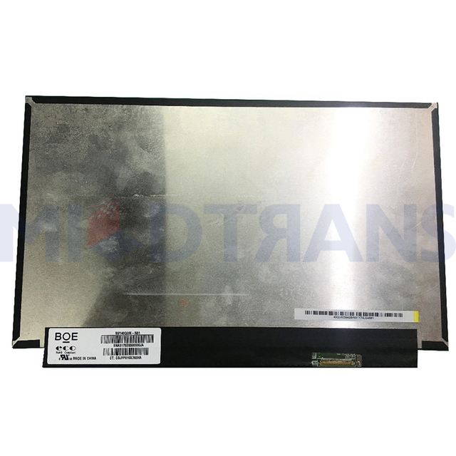 NV140QUM-N61 NV140QUM N61 14.0 pulgadas 40 PINS Slim Matte Laptop Screen sin soporte FHD IPS 400CD/M