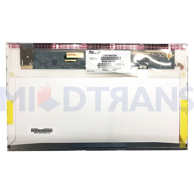 LTN140AT05-102 LTN140AT05 102 14.0 pulgadas TN LVD 1366 (RGB) × 768 Pantalla LCD LAPTOP