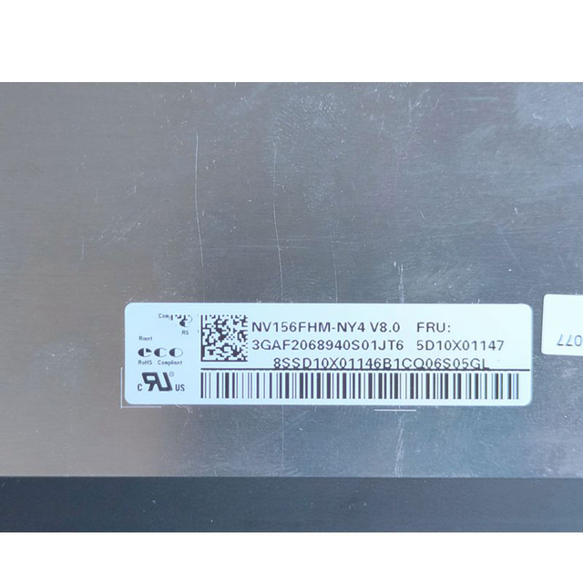 15.6 pulgadas NV156FHM-NY4 V8.0 NV156FHM NY4 FHD 1920X1080 144Hz 40pins Matriz de pantalla LCD LCD