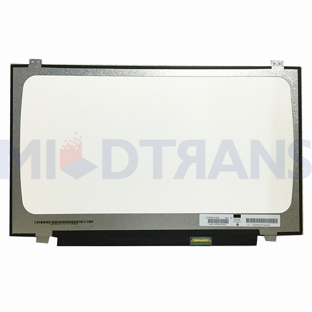 Matriz de laptop de pantalla LCD de 14.0 pulgadas 1366*768 EDP 30 PIN Modelo N140BGA-EB3 N140BGA EB3