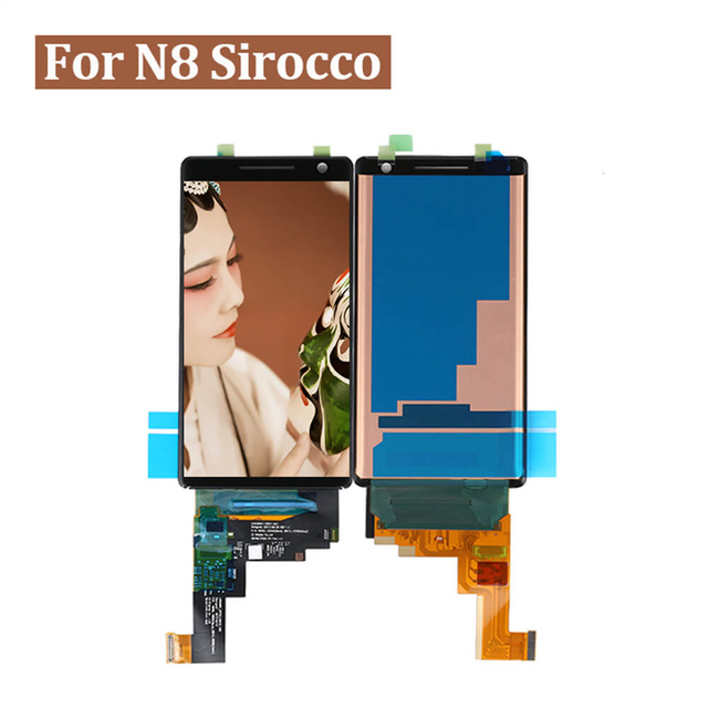 Pantalla LCD de 5,5 pulgadas para Nokia 8 Sirocco, pantalla LCD para teléfono móvil, digitalizador de pantalla táctil