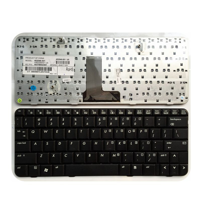 Teclado inglés de repuesto apto para teclado de portátil HP COMPAQ B1200 US