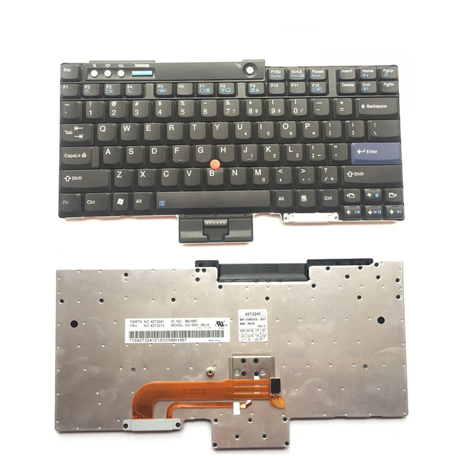 Nuevo teclado para computadora portátil de EE. UU. Para Lenovo ThinkPad T60 Diseño de teclado de EE. UU.