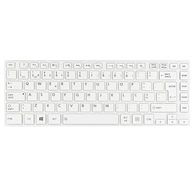 BR Brasil Diseño del teclado de la computadora portátil para Toshiba C40-A BR NUEVO