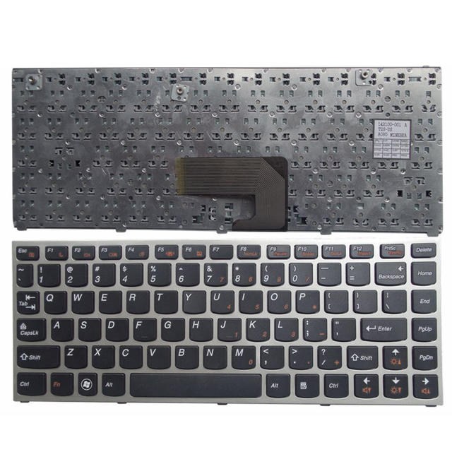 Nuevo teclado en inglés para Lenovo IdeaPad U460 Diseño de teclado de EE. UU.