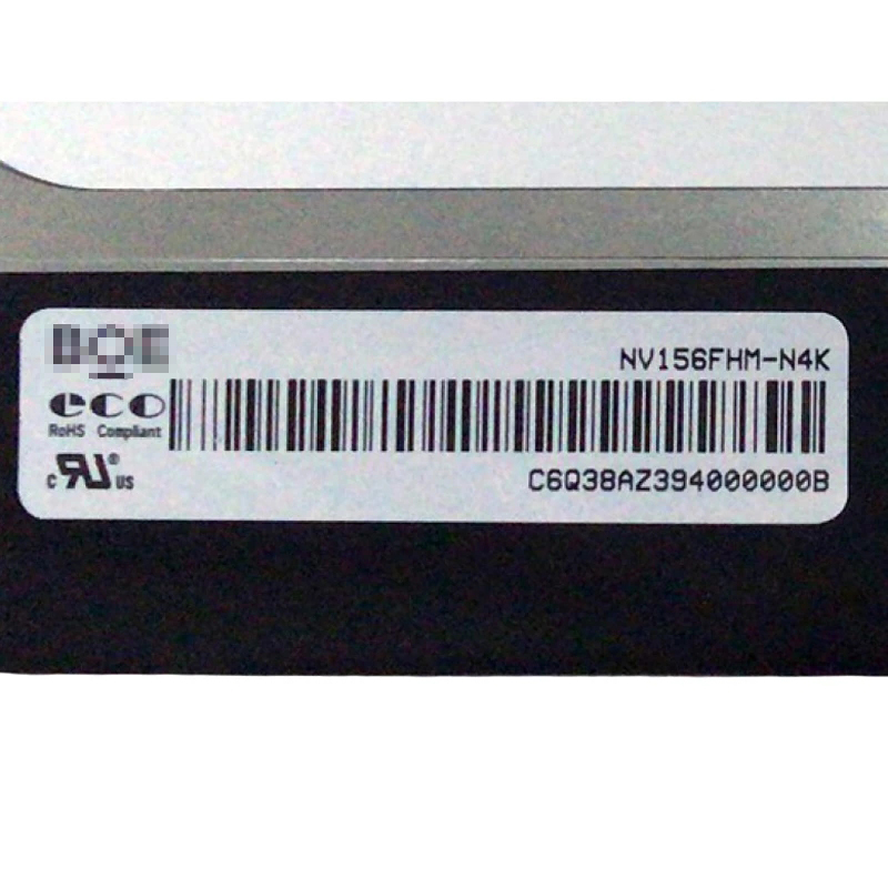 15,6 pulgadas 144Hz 40 pines EDP Slim IPS Laptop LCD pantalla NV156FHM-N4K para reemplazo de pantalla LCD BOE