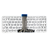 Teclado de ordenador portátil de venta caliente para teclado de diseño de EE. UU. HP 13-S