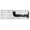 Pieza de repuesto para teclado de portátil HP M6-1000 inglés EE. UU.