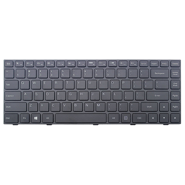 Teclado de computadora portátil de EE. UU. Para Lenovo 100-14IBD Inglés