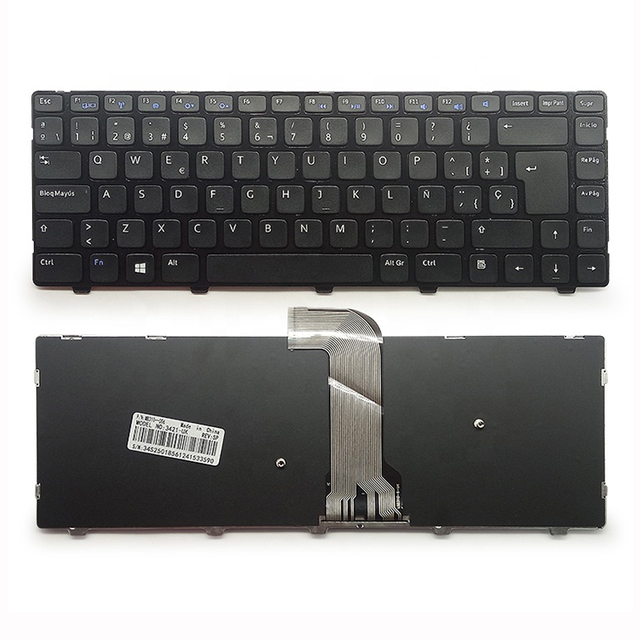 Teclado SP nuevo para Dell Inspiron 3421 5421 5435 2421 5437 M431R 3437 5523 3440 teclado español para portátil