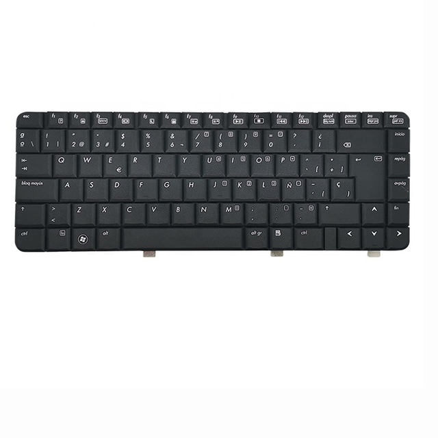 Teclado español para portátil al por mayor para diseño de teclado HP CQ40 CQ41 CQ45 SP