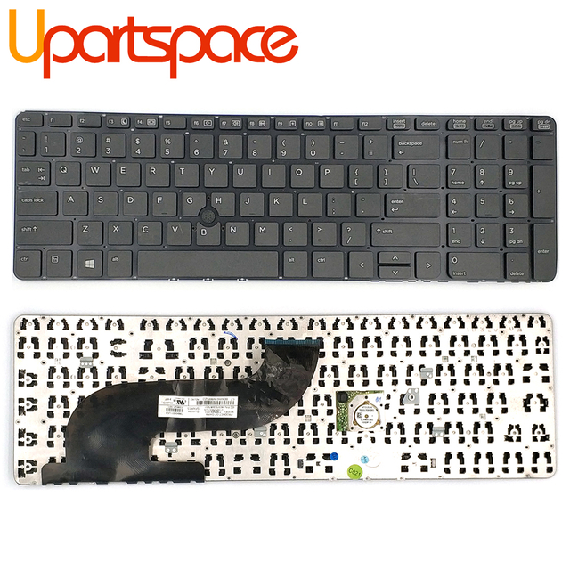 Teclado portátil para HP Probook 650 G1 con dispositivo de puntero sin marco teclado de EE. UU.