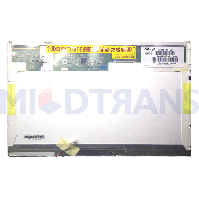 LTN154X3-L01 LTN154X3 L01 15.4 pulgadas 1280x800 LVDS 30pins Partes de pantalla de pantalla LCD