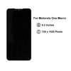 Pantalla LCD de 5,7 pulgadas para Moto One Macro, pantalla LCD para teléfono móvil, digitalizador de pantalla táctil
