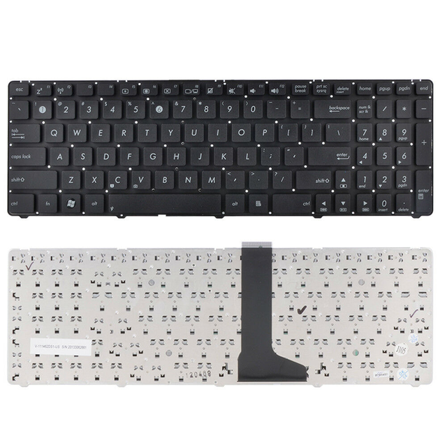 Nuevo teclado para computadora portátil de EE. UU. Para Asus U56 Teclado con diseño de EE. UU.