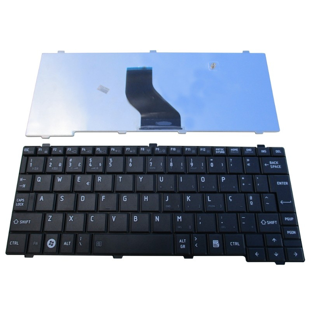 Teclado portátil portátil de repuesto en caliente para Toshiba NB200 BR Diseño