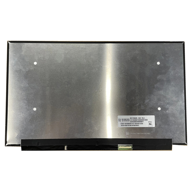 Nueva pantalla LCD para computadora portátil NE173QUM-N42 17.3 "4K UHD 3840x2160 40 pines EDP 60HZ Panel de pantalla IPS mate