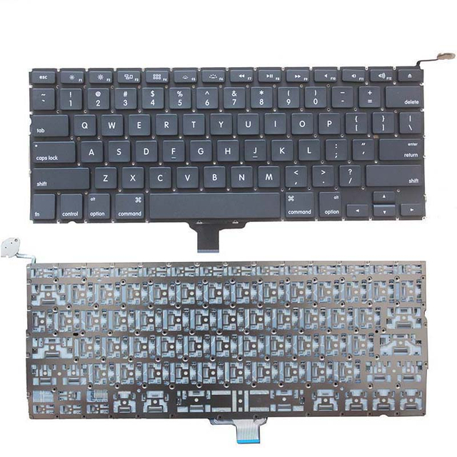 Nuevo teclado para computadora portátil EE. UU. Para MacBook Pro 13.3 "A1278 Keyboard