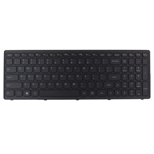 Nuevo teclado de computadora portátil de EE. UU. Para Lenovo IdeaPad G500S