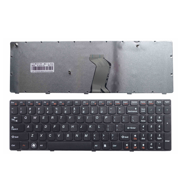 Teclado inglés para computadora portátil de EE. UU. Apto para Lenovo B570