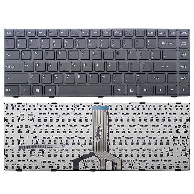 Teclado de computadora portátil de EE. UU. Para Lenovo 100-14IBD Inglés