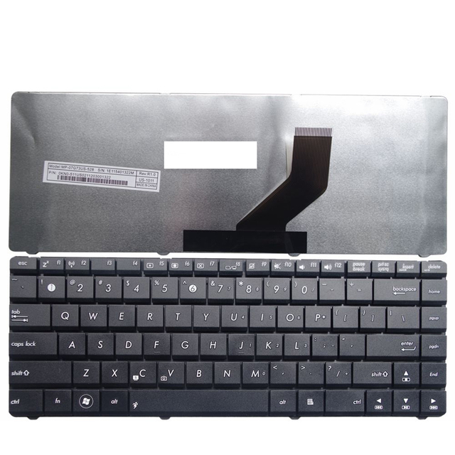 Teclado de EE. UU. para computadora portátil ASUS K45D Diseño en inglés para computadora portátil