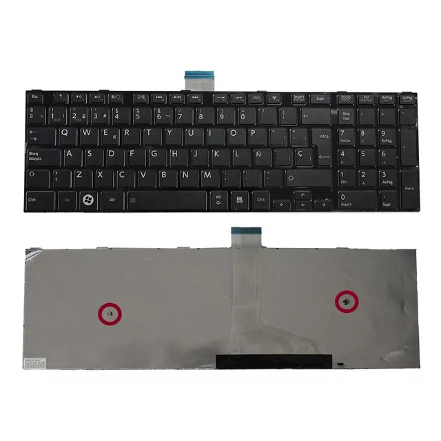 Nuevo teclado español para portátil Toshiba Satellite C50 C50D C50-A C50-A506 C50D-A C55 C55T C55D C55-A C55D-A SP teclado