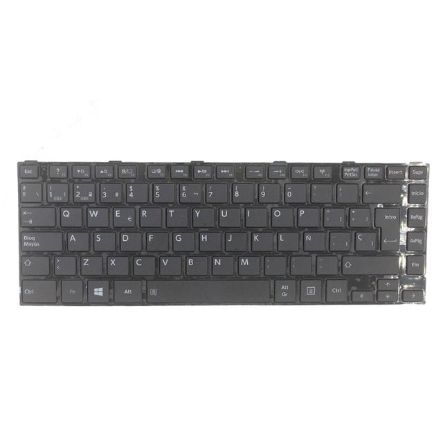 Nuevo teclado español para portátil Toshiba L800 L800D L805 L830 L835 L840 L845 P840 P845 C800 C840 C845 M800 M805 SP teclado