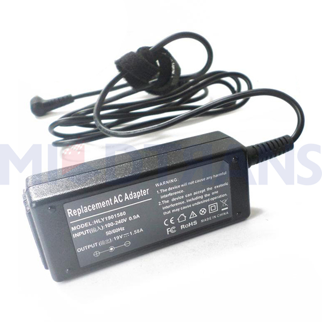 Para Toshiba 19v 1.58a 5.5*2.5 mm 30W Adaptador de AC portátil