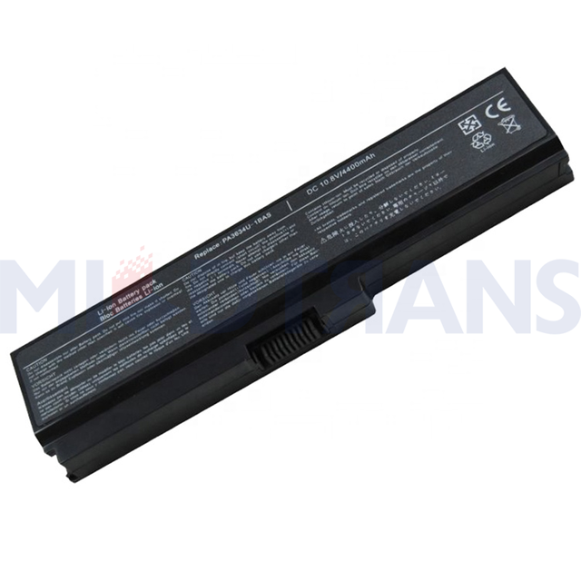 para Toshiba M800 U400 PA3634 PA3634U-1BRS PA3634U-1BAS PA3816U-1BRS PA3818U-1BRS BATERÍA DE LAPTOP 