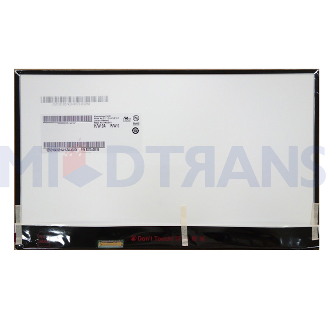 Pantalla LCD de la computadora portátil de 11.6 pulgadas B116HAN03.3 FHD PCB doblada EDP 30pins
