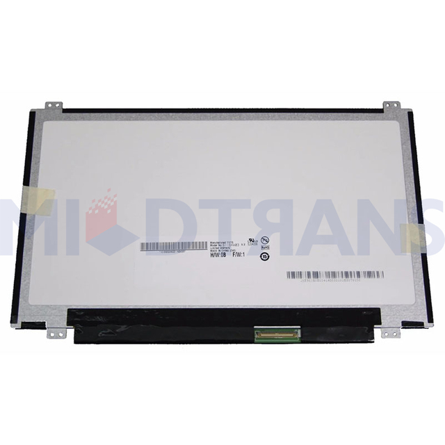 11.6 Pantalla LCD LCD Slim 40pins B116xW03 V2 B116XW03 V.2 Oseros de tornillo superior e inferior