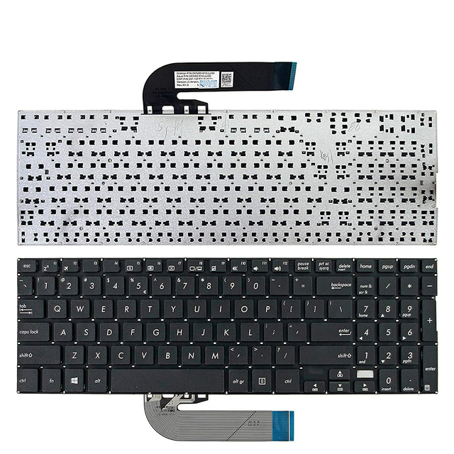 Nuevo teclado portátil para ASUS TP500 sin marco teclado de EE. UU.