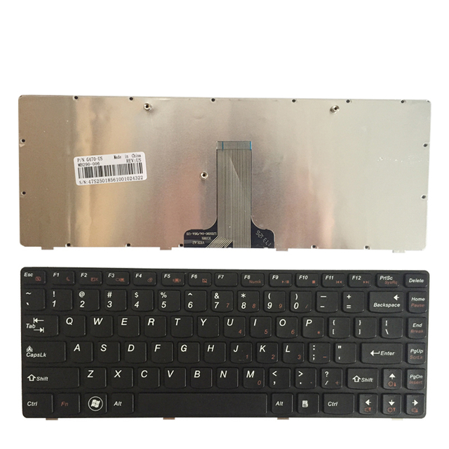 Teclado de EE. UU. Para LENOVO G470 Diseño de teclado de computadora portátil de EE. UU.