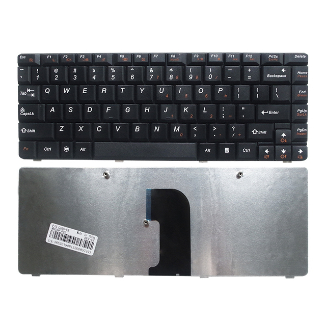 Nuevo teclado para computadora portátil de EE. UU. Para LENOVO G460 G460A G460E G460AL G460EX G465 Disposición de teclados en inglés