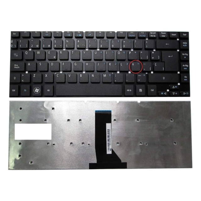 Nuevo teclado SP para Acer Aspire 3830 4755 4830 E1-410 E1-430 E1-432 E1-422 E1-472 V3-471 teclado español para portátil sin marco