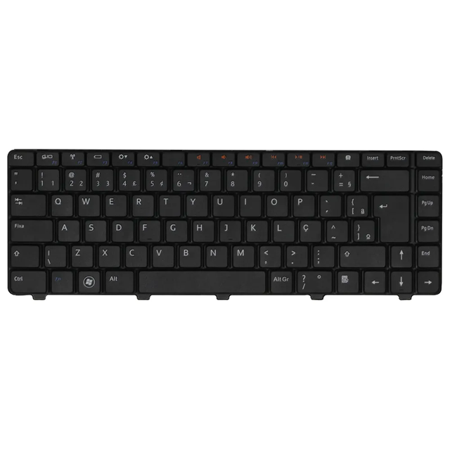 Para Dell 14r N4010 Nuevo diseño de teclado para computadora portátil BR