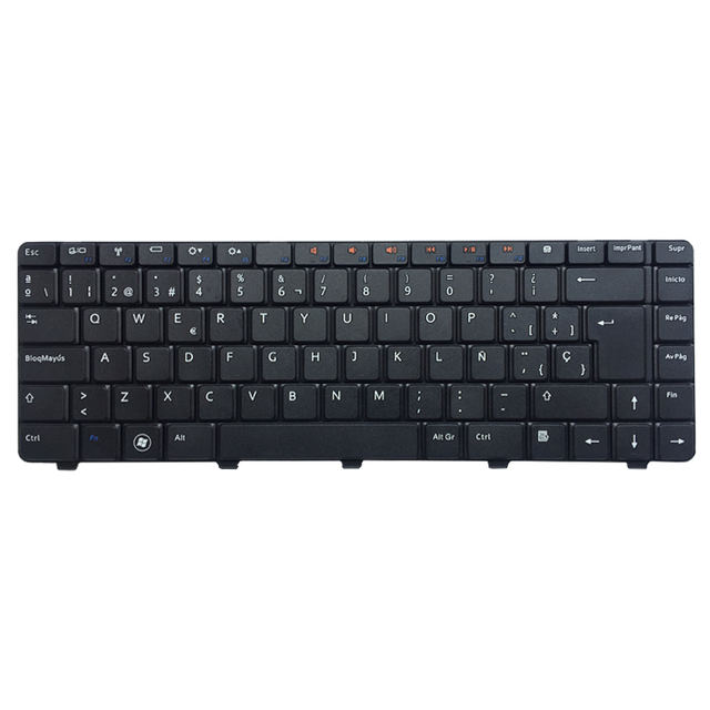 Nuevo teclado SP para Dell Inspiron 14R N4010 M4010 N4020 N4030 N5030 M5030 teclado español para portátil