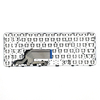 Teclado para portátil con marco para HP Probook 440 G3 diseño de EE. UU. Nuevo