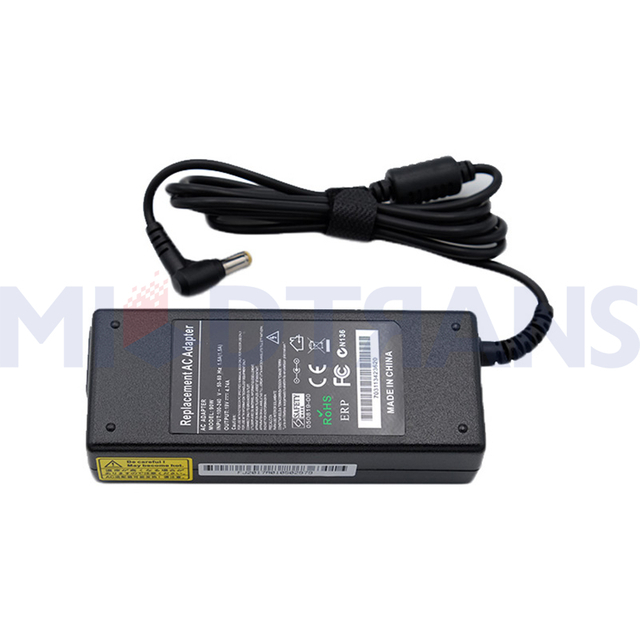 Para Acer 19v 4.74a 90W 5.5x1.7 mm Adaptador de laptop Cargador