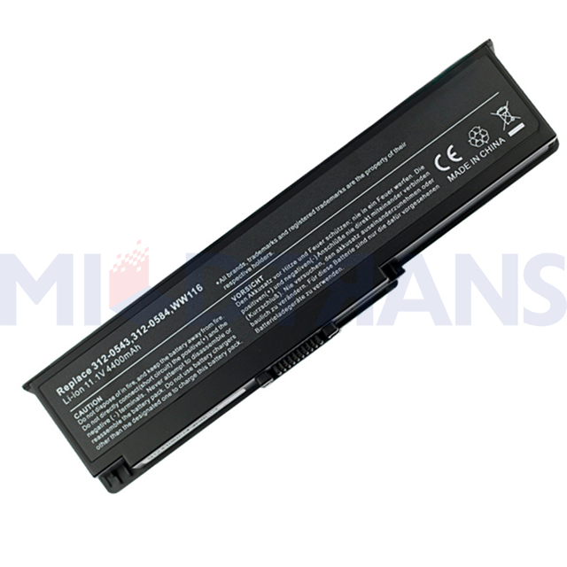 Batería de laptop para Dell Inspiron 1420 Vostro 1400 Batería PR693 PP26L NR433 NR222 NB331 WW116