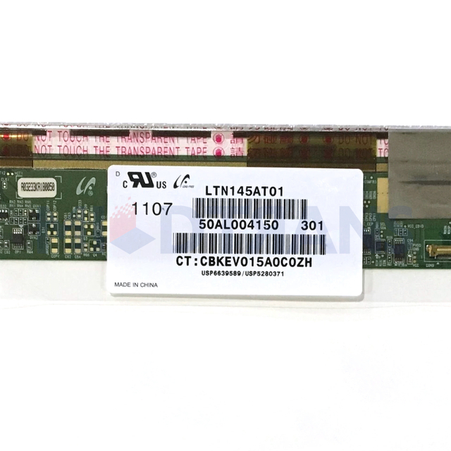 LCD LCD LCD de 14.5 pulgadas WXGA 13666X768 LTN145AT01 LP145WH1 Pantalla LCD LCD