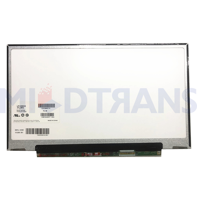 Pantalla LCD LCD LCD LCD de 13.3 pulgadas LCD LP133WH2-TLM4 LP133WH2 (TL) (M4) LP133WH2 TLL4 1366X768 LVDS 40PIN