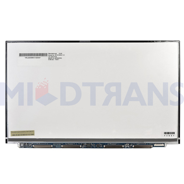 13.1 pulgadas 81% NTSC Panel LCD B131RW02 V0 B131RW02 V.0 LCD Pantalla 1600x900 